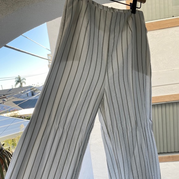 SAGE The Label Aurelia Wide Leg Ankle Pant - Picture 1 of 3